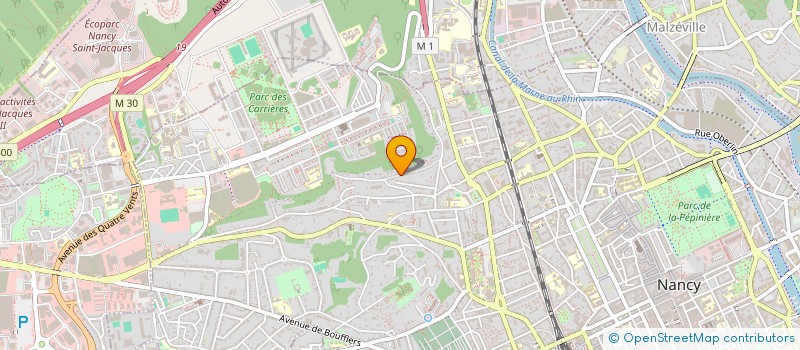 localisation de l'entreprise MME  NANCY