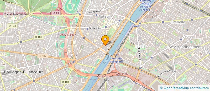 localisation de l'entreprise MME BESSE IRENE  MR CASSAGNE JEAN REP  PARIS