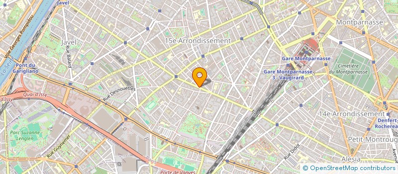 localisation de l'entreprise MME BRAGUIER REP MME DENIZET  PARIS