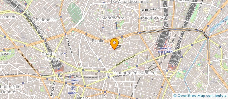 localisation de l'entreprise MME BUNEAUX JEANNE  MME BUNEAUX FRANCOIS  PARIS