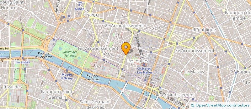 localisation de l'entreprise MME CHANLAT MADELEINE  MR MEUNIER  PARIS