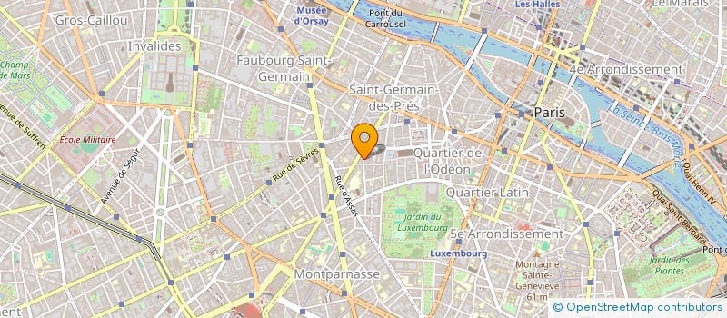 localisation de l'entreprise MME DE LA BIGNE  MR DEGAALON FRANCOIS S  PARIS