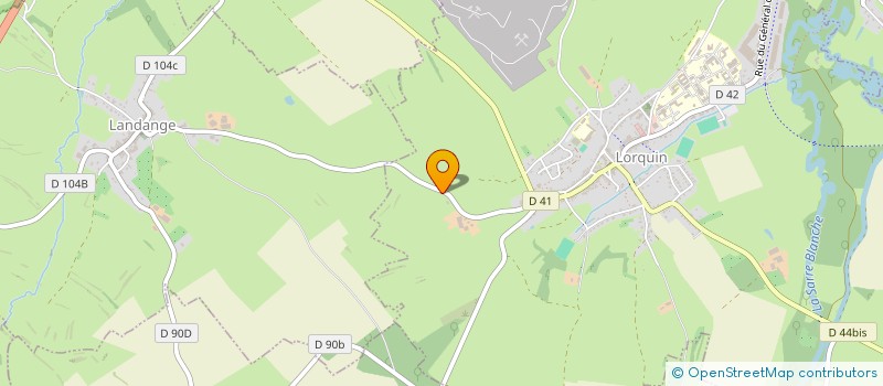 localisation de l'entreprise MME DE SCHACKEN .  HATTIGNY