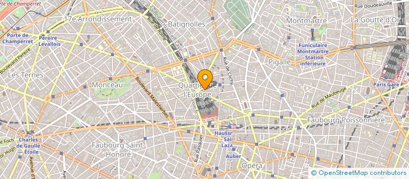 localisation de l'entreprise MME DERAIN M MME PASSERAT M MR PASSERAT  PARIS