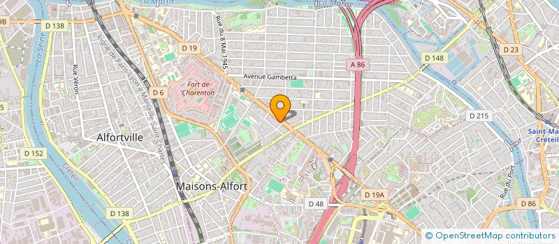 localisation de l'entreprise MME DONJON à MAISONS-ALFORT