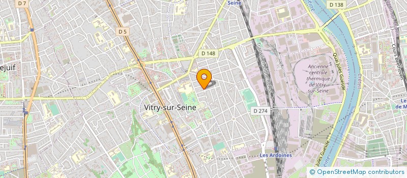 localisation de l'entreprise MME DUMERCHAT YVONNE à VITRY-SUR-SEINE