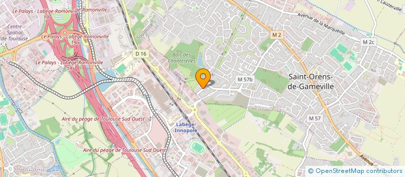 localisation de l'entreprise MME ET M. WILD FREDERIC  SAINT-ORENS-DE-GAMEVILLE