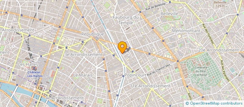 localisation de l'entreprise MME GOSSELIN  PARIS