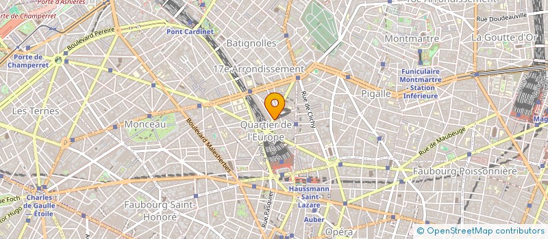 localisation de l'entreprise MME HAMEZ CLAUDINE  MME CUVELIER FRANCIN  PARIS