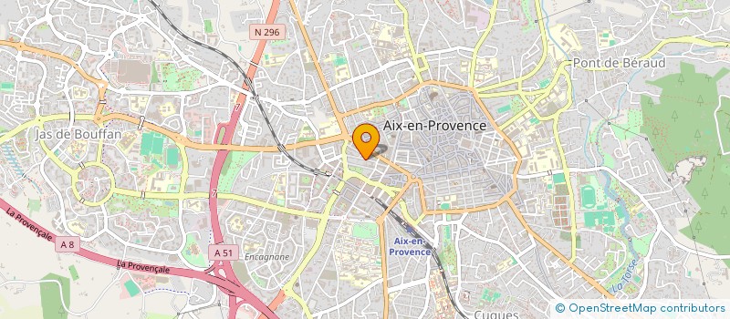 localisation de l'entreprise MME IRMA à AIX EN PROVENCE