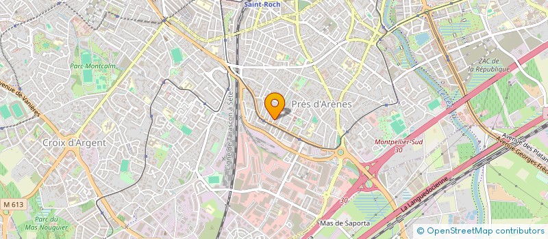 localisation de l'entreprise MME LACOTTE MR MARX à MONTPELLIER