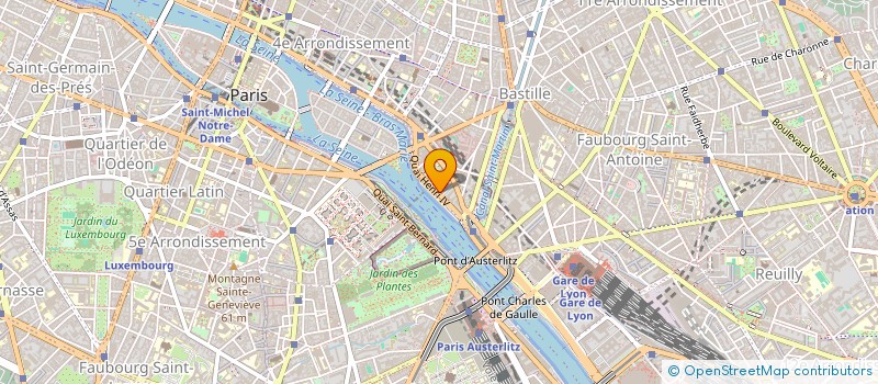 localisation de l'entreprise MME LACROIX M.L.  MME BOEGEL G.  PARIS