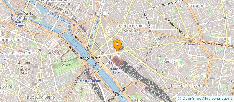 localisation de l'entreprise MME LAUSTRIAT SUZANNE MME MICHEL BERNADE  PARIS