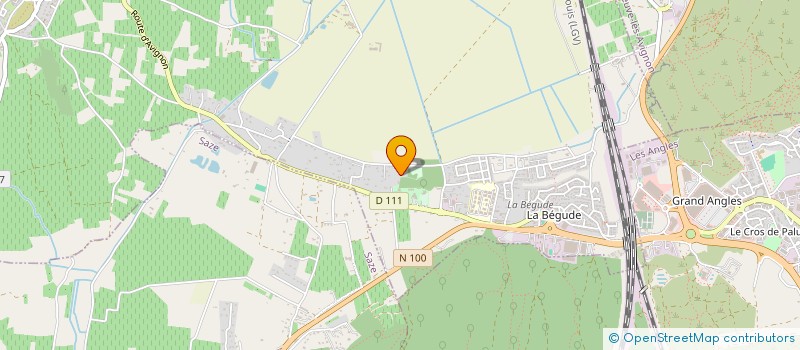 localisation de l'entreprise MME & M POIRET JONATHAN  ROCHEFORT-DU-GARD