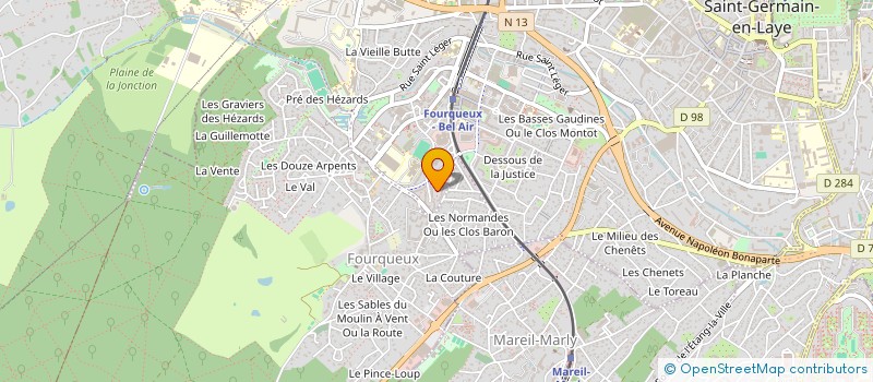 localisation de l'entreprise MME M SHARMA SURESH ET KAVITA  SAINT-GERMAIN-EN-LAYE