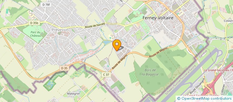 localisation de l'entreprise MME MR (IND) ANKERS NEIL ET KIRSTEN à FERNEY-VOLTAIRE