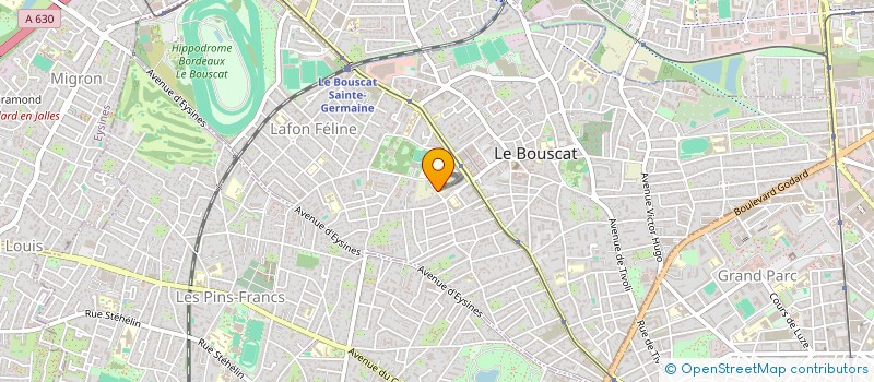 localisation de l'entreprise MME MR (IND) ARGENTI DAVID ET SOPHIE  LE BOUSCAT