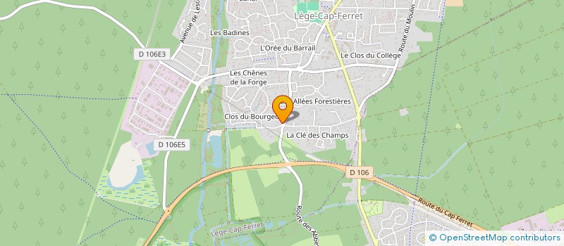 localisation de l'entreprise MME NADIA ARDAIN ET MME DIANA ARDAIN  LEGE-CAP-FERRET