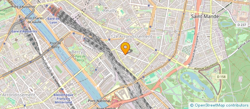 localisation de l'entreprise MME PERADOTTO  PARIS