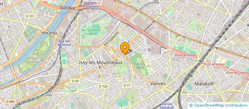localisation de l'entreprise MME PUIJALON YVONNE MME PUIJALON à ISSY-LES-MOULINEAUX