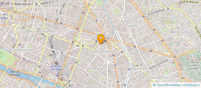 localisation de l'entreprise MME SHAWN PAUL BERT  PARIS