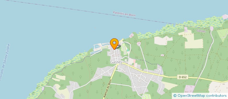 localisation de l'entreprise MMEJ  GASTES