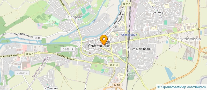 localisation de l'entreprise MMES MARIE MONIQUE ET MARTINEZ CLAUDE à CHATEAUDUN