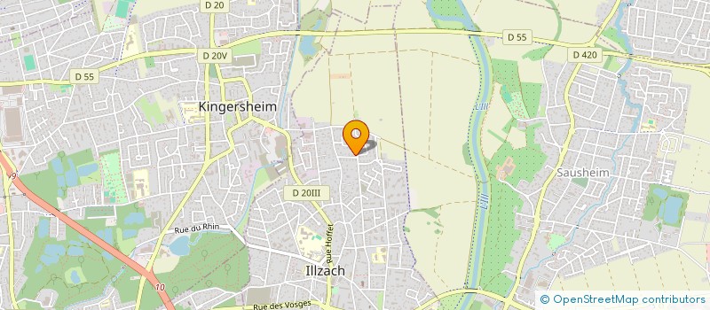 localisation de l'entreprise MMEYER CONSEIL  ILLZACH