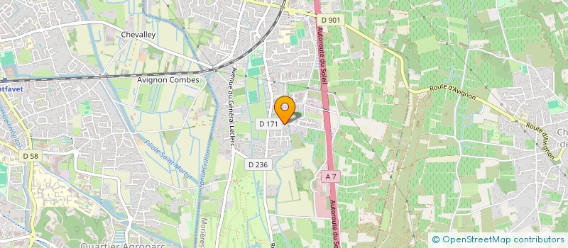 localisation de l'entreprise MMF  MORIERES-LES-AVIGNON