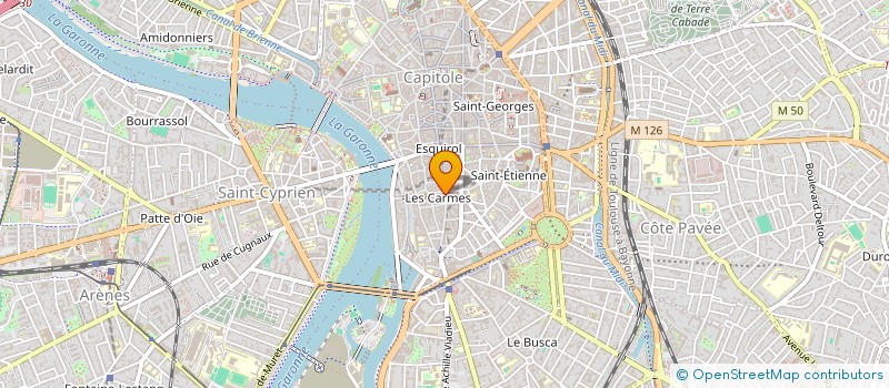 localisation de l'entreprise MMF à TOULOUSE