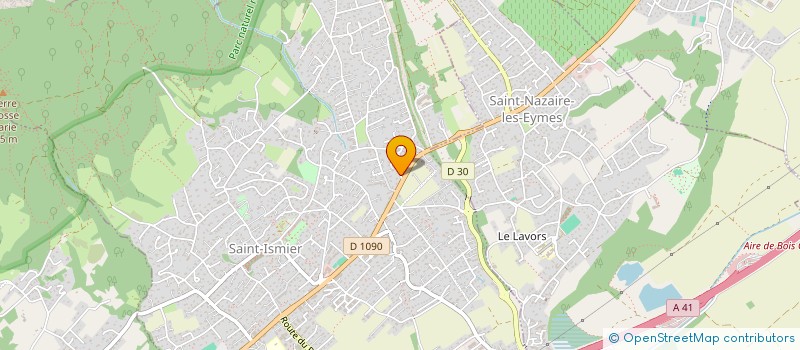 localisation de l'entreprise MMF FINANCE  SAINT-ISMIER