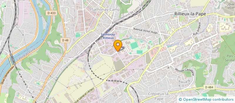 localisation de l'entreprise MMF PROTECTION ET SECURITE à RILLIEUX-LA-PAPE