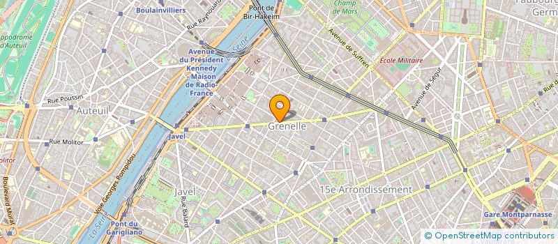 localisation de l'entreprise MMF STRUCTURE à PARIS