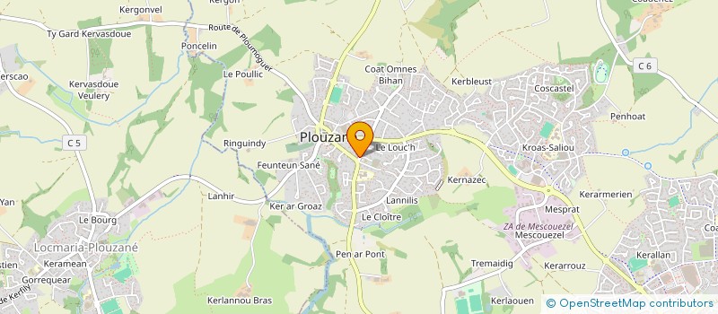 localisation de l'entreprise MMFG IMMO  PLOUZANE