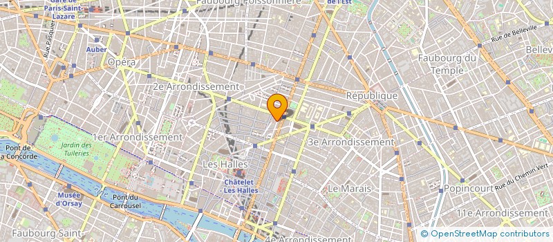 localisation de l'entreprise MMG  PARIS