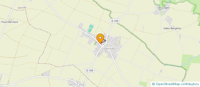 localisation de l'entreprise MMG  VERINES