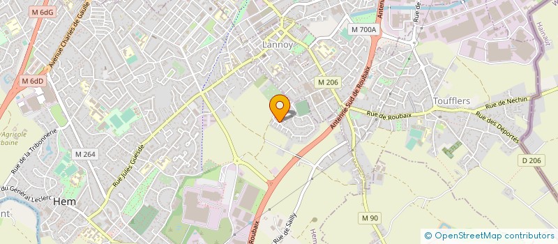 localisation de l'entreprise MMG ACCESSPRO à HEM