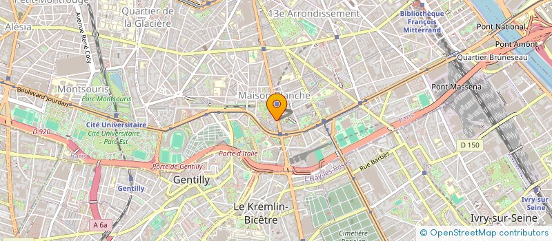 localisation de l'entreprise MMG CONSULTING  PARIS