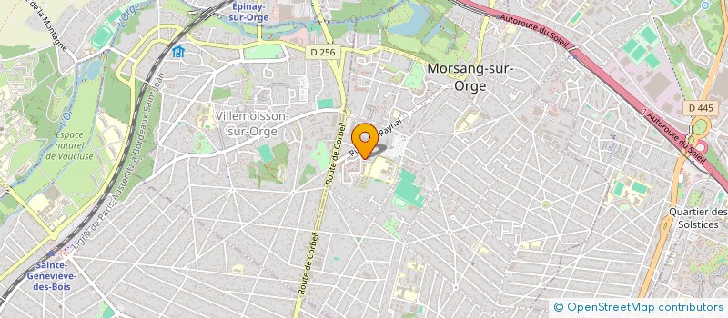 localisation de l'entreprise MMGC à MORSANG SUR ORGE