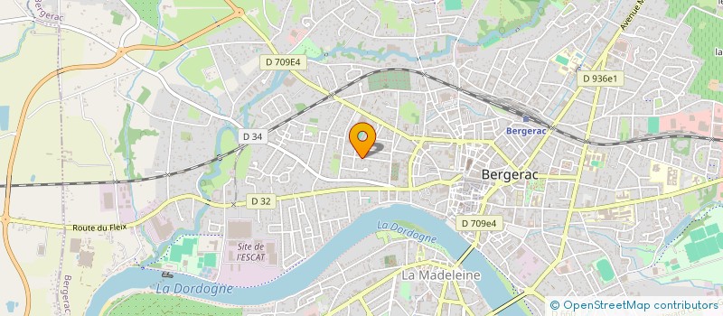 localisation de l'entreprise MMGL à BERGERAC