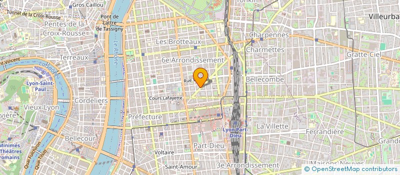 localisation de l'entreprise MMGP  LYON