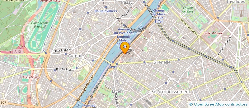 localisation de l'entreprise MMH  PARIS