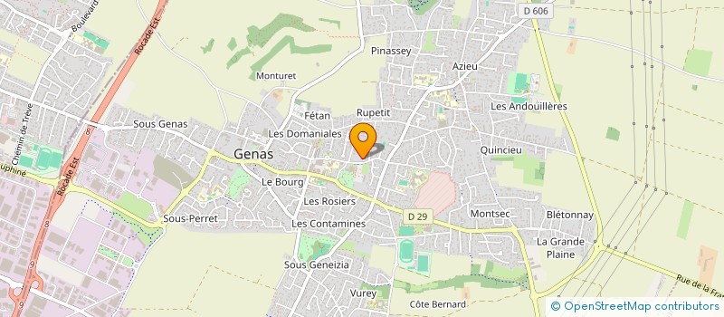 localisation de l'entreprise MMI 2  GENAS