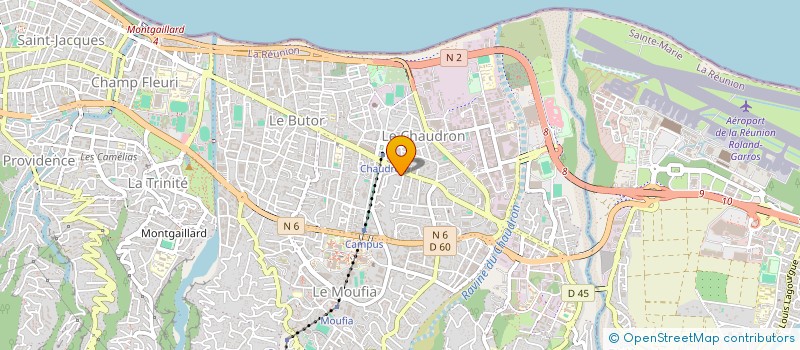 localisation de l'entreprise MMI à SAINT-DENIS