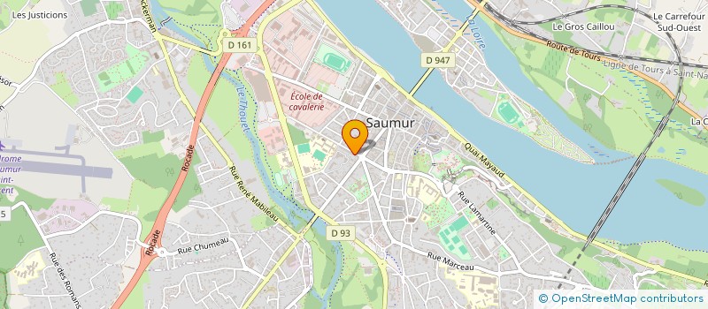 localisation de l'entreprise MMI  SAUMUR