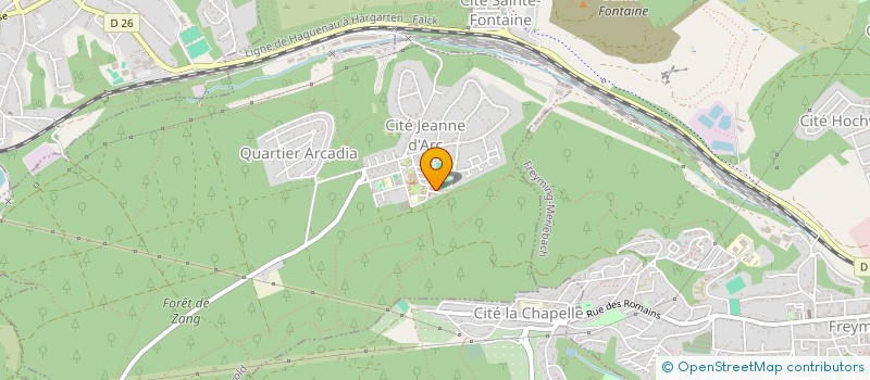 localisation de l'entreprise MMI AUTO  SAINT-AVOLD