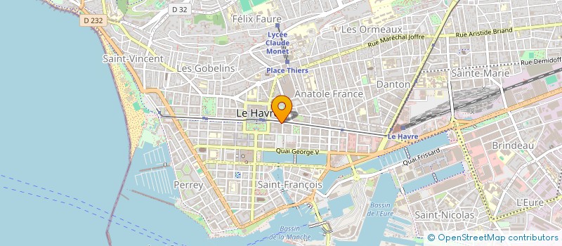 localisation de l'entreprise MMI LOCATION  LE HAVRE
