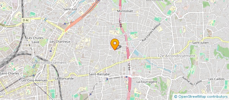 localisation de l'entreprise MMI SERRURERIE à MARSEILLE
