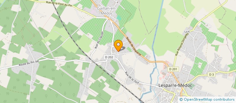 localisation de l'entreprise MMIFC à GAILLAN-EN-MEDOC