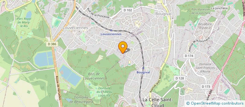 localisation de l'entreprise MMIM  SAINT-CLOUD